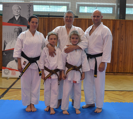 Seminář karate v Praze se soke Ilija Jorga 10.Dan WFF, zakladatel světové federace Fudokan Shotokan. Soke Ilija Jorga trénoval u japonského mistra Murakamy, mistra Kase a mistra Nishiyami. V roce 1972 byl vícepresident WUKO – nyní WKF. (2017)